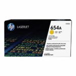 HP CF332A 654A Yellow LaserJet Toner Cartridge