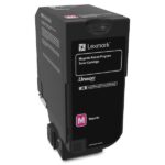 Lexmark CS720/CS725/CX725 Magenta Return Program Toner Cartridge, 3k