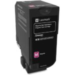 CX725 Magenta High Yield Return Program Toner Cartridge, 16K