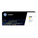 HP 658X 高用量黃色碳粉