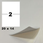 A4 Label (100pcs) - 2 label per paper