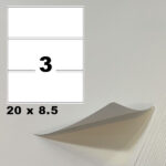 A4 Label (100pcs) - 3 label per paper
