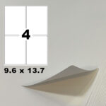 A4 Label (100pcs) - 4 label per paper