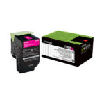 Lexmark 708M 紅色碳粉